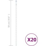  Meteorska svjetla 20 kom 50 cm topla bijela 720 LED žarulja | Eponuda.com