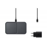 Samsung bežični punjač duo sa adapterom 15W black | shoptok.hr