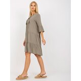 Eight2Nine Dress-D73761M30214A5EN-khaki | Shoptok.si