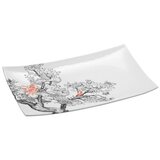Le Coq Krožnik Kerasia 30x18cm / pravokoten / bel / porcelan, (21318058) Cene