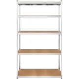 Rebel Metalna montazna polica srebrna 205x120x45cm RB-1253 | Eponuda.com