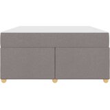  Konstrukcija postelje z vzmetnico Taupe 160 x 200 cm blago, (5000124014) | Shoptok.si