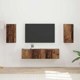  Komplet TV omaric 4 pcs Star les Konstruiran les, (5000132547) | Shoptok.si