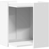 vidaXL Kutija za mačji pijesak bijela 42x42x51 cm konstruirano drvo | shoptok.hr
