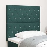  Naslon za glavu s kristalnim gumbima tapecirani tamnozeleni 90 cm baršun Naslon za glavu s kristalnim gumbima tapecirani tamn | shoptok.hr