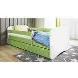  Drveni dečiji krevet perfetto sa fiokom - zeleni - 180x80 cm | ePonuda.com