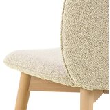 MID.YOU STOL, les, tekstil krem barve | Shoptok.si