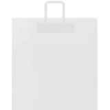  Papirnate vrećice 250 kom s ručkama bijele 45x17x48 cm | shoptok.hr