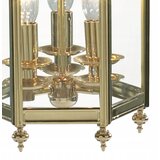  Där Lighting MOO0340 - Luster na lancu MOORGATE 3xE14/60W/230V mesing | Eponuda.com