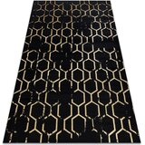 RugsX Preproge Preproga GLOSS sodobni 407C 86 stilski, 160x220 cm Črna | Shoptok.si