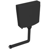 vidaXL toaletni vodokotlić 3/6 l crni | shoptok.hr