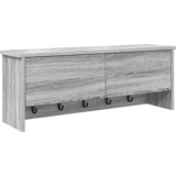  Vješalica za kapute na zidu Zidne Siva Sonoma 80 x 20 x 30 cm | shoptok.hr