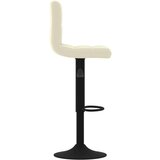 vidaXL Barski stolček krem žamet, (20968135) | Shoptok.si