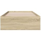  Okvir za krevet s ladicama Hrast sonoma Konstruirano drvo - Hrast sonoma 80 x 200 cm | shoptok.hr