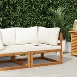  Modularna kutna sofa i krem bijeli jastuci bagremovo drvo | shoptok.hr