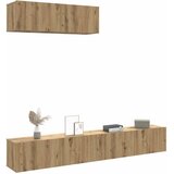  3-dijelni zidni TV ormarić Artisan hrast 100x30x30 cm | shoptok.hr