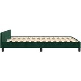  Okvir za krevet bez madraca tamnozeleni 140x200 cm baršunasti | shoptok.hr