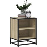  Noćni ormarić Sonoma hrast 40x31x50cm Konstruirano drvo i metal | Eponuda.ba