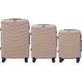 WINGS set od tri kofera od polipropilena boja šampanjac | shoptok.hr