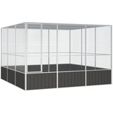 vidaXL Kavez za ptice antracit 302 5x324 5x211 5 cm pocinčani čelik Cijene