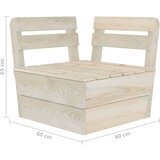  Garnitura iz palet 6-delna impregnirana smrekovina | Shoptok.si