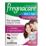 Vitabiotics Pregnacare Him&Her Dodatak ishrani, 60 tableta Cene