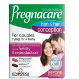 Pregnacare Him&Her Dodatak ishrani, 60 tableta