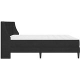  Okvir kreveta s madracem Zidne s uzglavljem 2 pcs Crna Baršun - Crna 200 x 200 cm | shoptok.hr