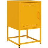  Noćni ormarići 2 kom boja senfa 36 x 39 x 60,5 cm čelični | shoptok.hr