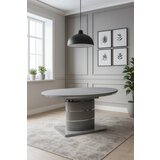 Art Invest Trpezarijski sto Sfera MDF Kapućino visoki sjaj (1400-1800)x900x760mm Cene