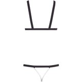 Bad Kitty - telo brez naramnic z zakovicami - črno (S-L) | Shoptok.si