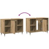  Kupaonski ormar s policom Umjetnički hrast 80 x 33 x 60 cm | shoptok.hr