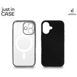 Just In Case 2u1 extra case mag mix plus paket crni za iphone 16 ( MAGPL116BK ) Cene