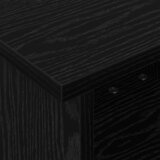TV stalak Crni hrast 37 x 35 x 35 cm Konstruirano drvo | Eponuda.com