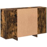  Komoda boja dimljenog hrasta 120 x 30 x 75 cm konstruirano drvo | shoptok.hr