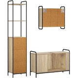  Set ormarića za kupaonicu 3 kom. Hrast sonoma | shoptok.hr