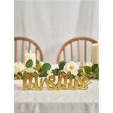 Sinsay Dekorativni svjećnjak Mr & Mrs | shoptok.hr