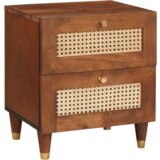 vidaXL Noćni ormarići s ladicama 2 pcs 40 x 33.5 x 46 cm | shoptok.hr