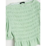 Sinsay Komplet: bluza i karirane hlače | shoptok.hr