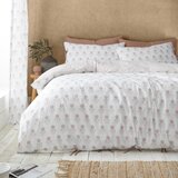 Pineapple Elephant Bela posteljnina za zakonsko posteljo/podaljšana 230x220 cm Woodblock Floral – | Shoptok.si