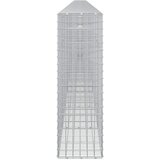  Gabion s žicom debljine 3,5 mm i mrežom 5x5 cm 1200x30x100 cm Slike