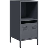 vidaXL Komoda antracit 35x39x73,5 cm od hladno valjanog čelika | shoptok.hr
