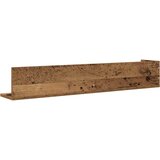 Zidne police 2 kom Staro drvo 100x16,5x16,5cm Konstruirano drvo | Eponuda.com