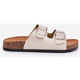 Boto Women's sandals on cork platform with buckles beige Livara | shoptok.hr