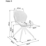 Molarem Home Stolica Hals II BARŠ.-zelena | shoptok.hr