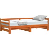  Dnevni krevet na razvlačenje bez madraca 90x190 cm masivno drvo | shoptok.hr