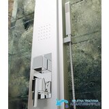  Luksuzni masažni nadometni tuš panel iz aluminija EYN TN63459 - Srebrna Cene