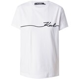 Karl Lagerfeld Majica crna / bijela Cijene