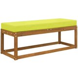  Zunanja sedežna blazina Zelena 111,5 x 40 x 8 cm 100% poliester, (5000202503) | Shoptok.si