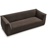 Bobochic Paris Rjava sedežna garnitura iz rebrastega žameta 242 cm Giorgia – | Shoptok.si